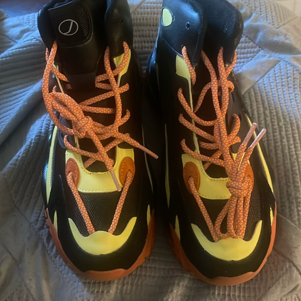 Javi Boot Sneakers Yellow/Orange/Black